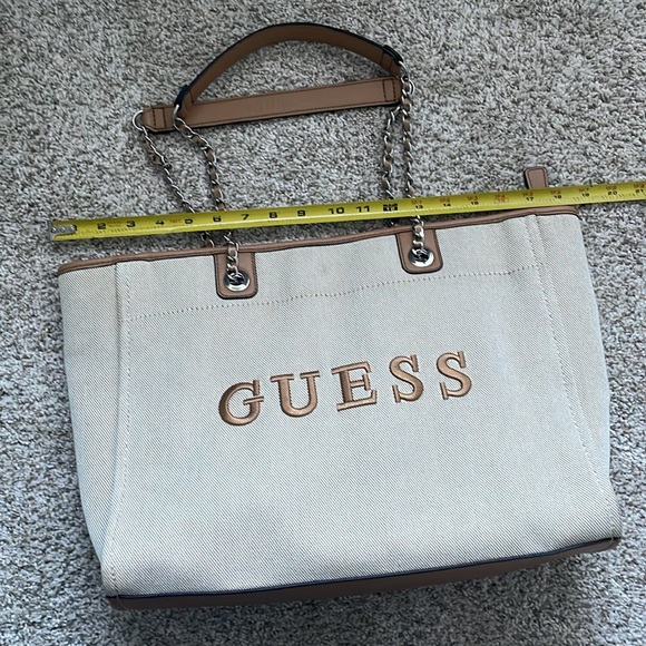 Guess Canvas Tote - Picture 11 of 11